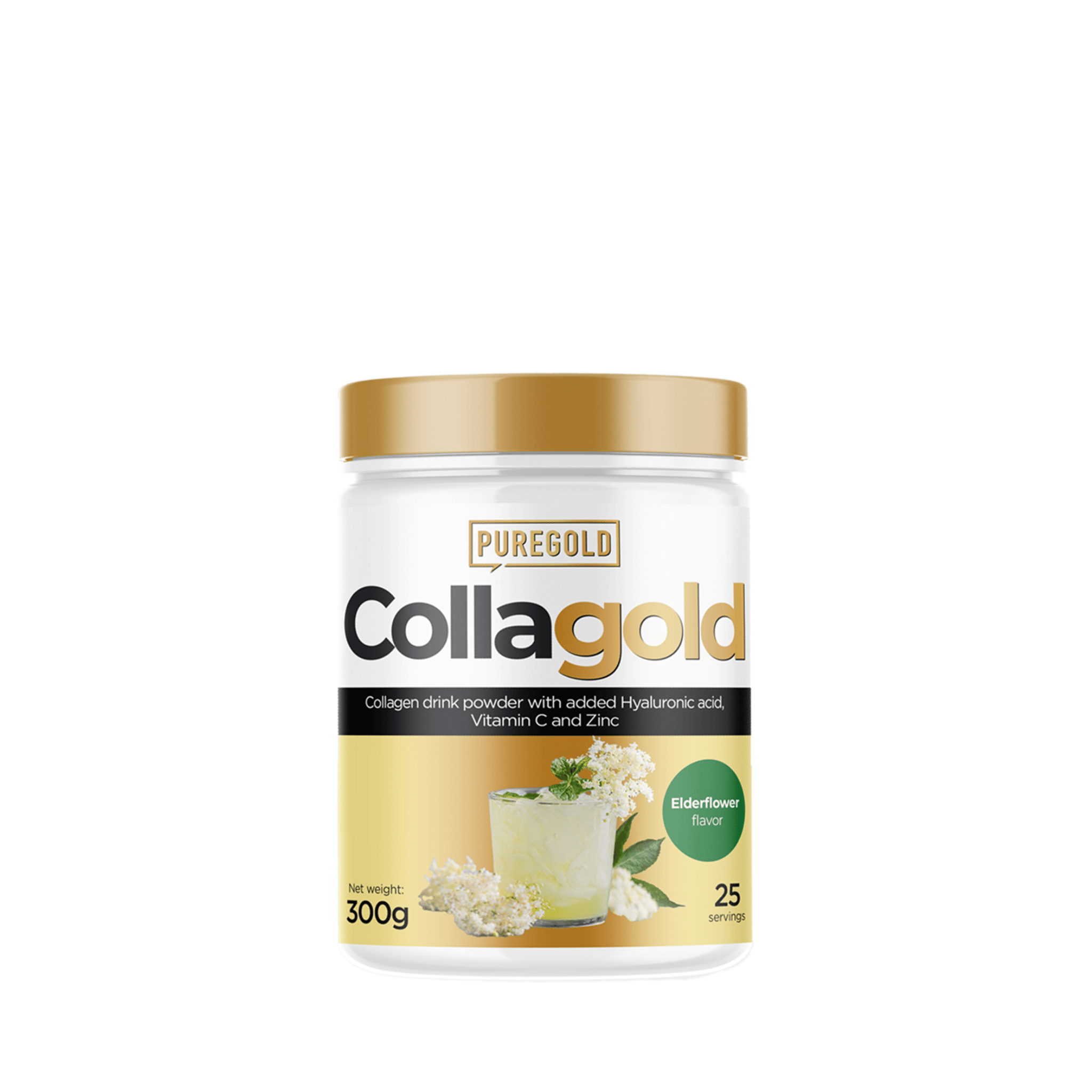CollaGold + kyselina hyalurónová + vitamín C + zinok
