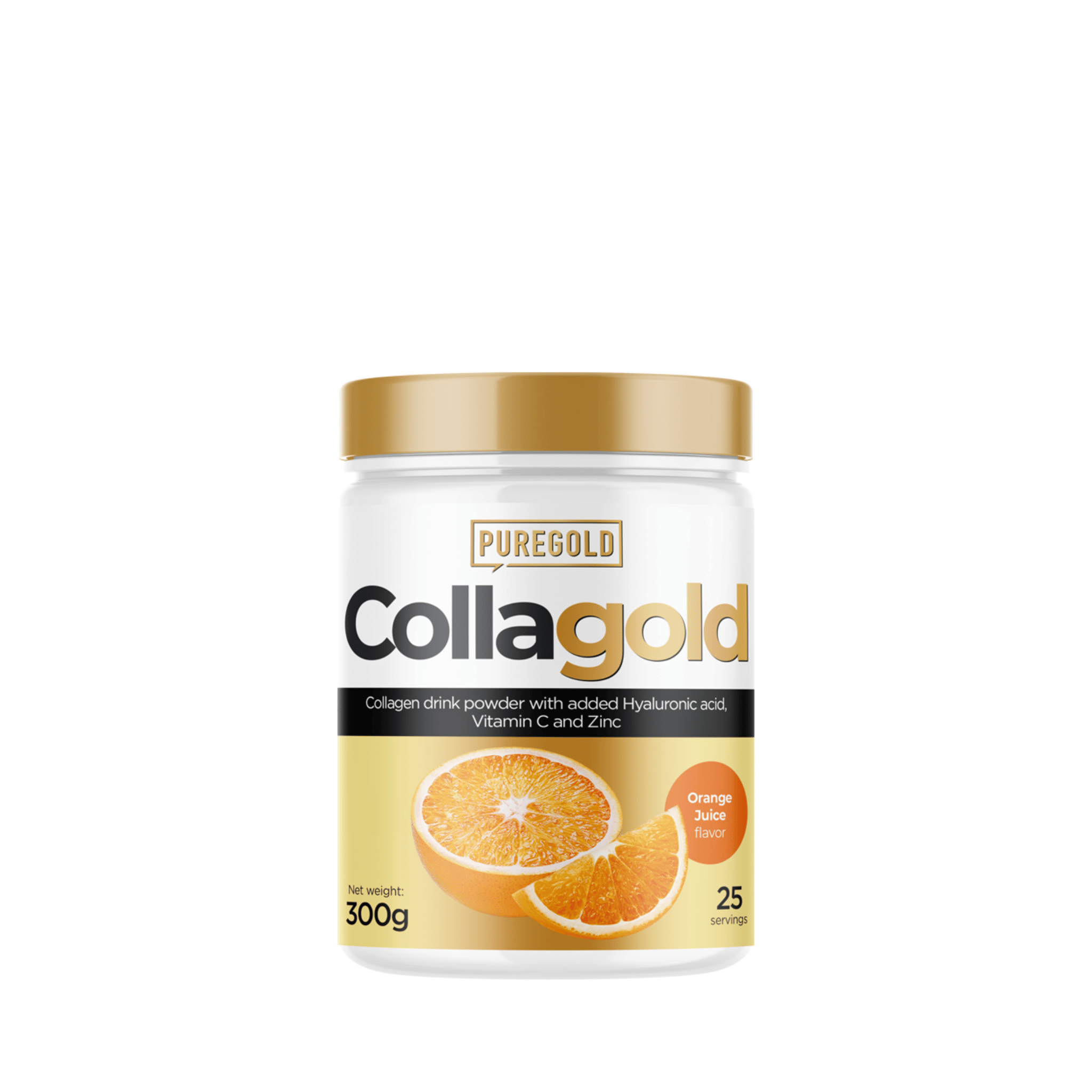 CollaGold + kyselina hyalurónová + vitamín C + zinok