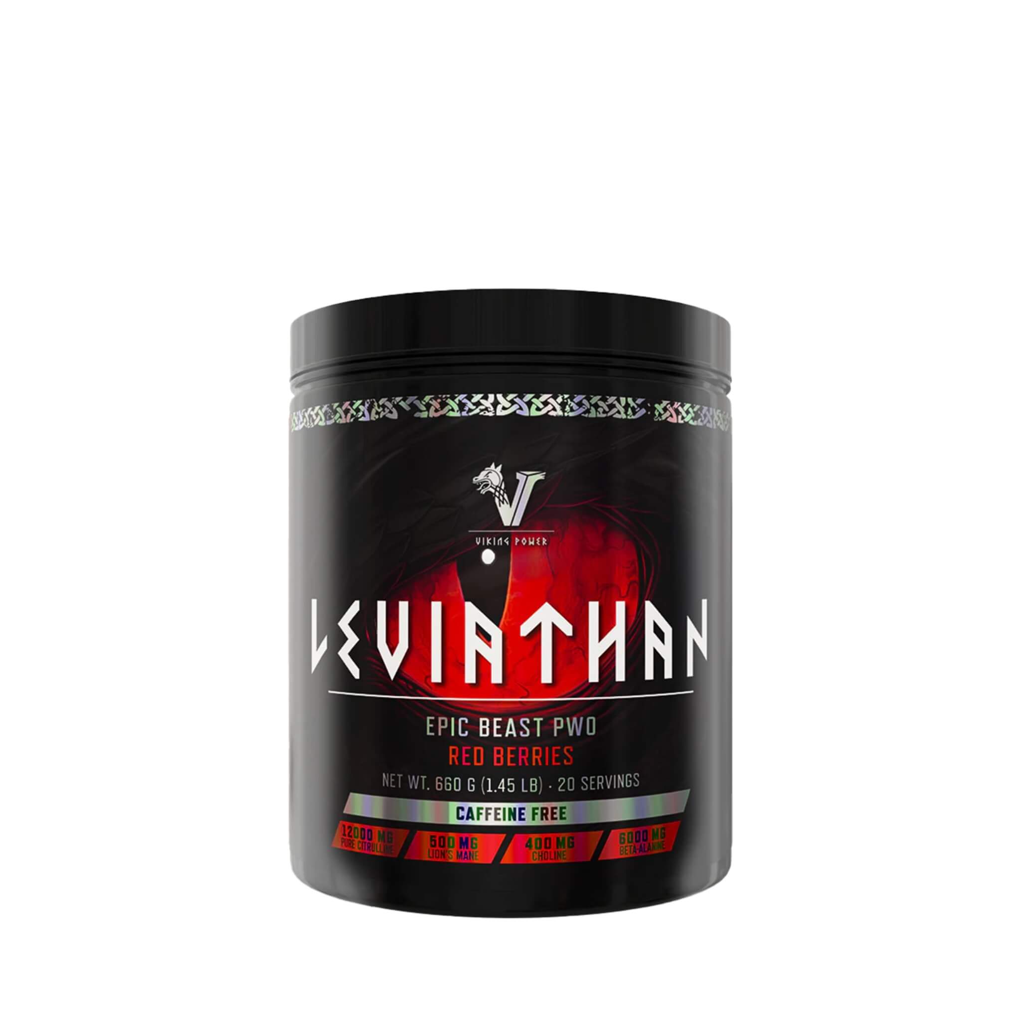 Leviathan Hardcore PWO bez kofeínu