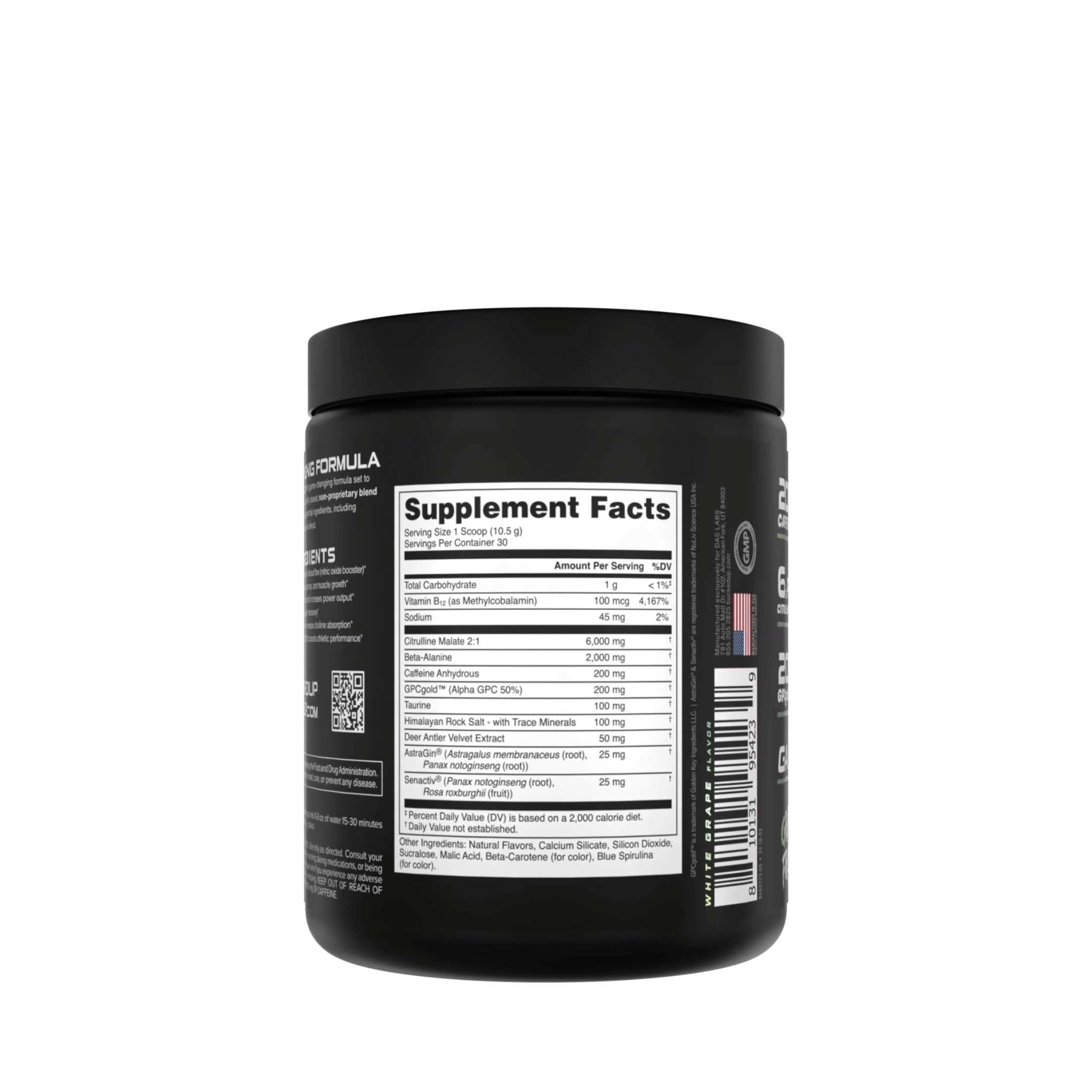 BUCKED UP Predtréningový doplnok