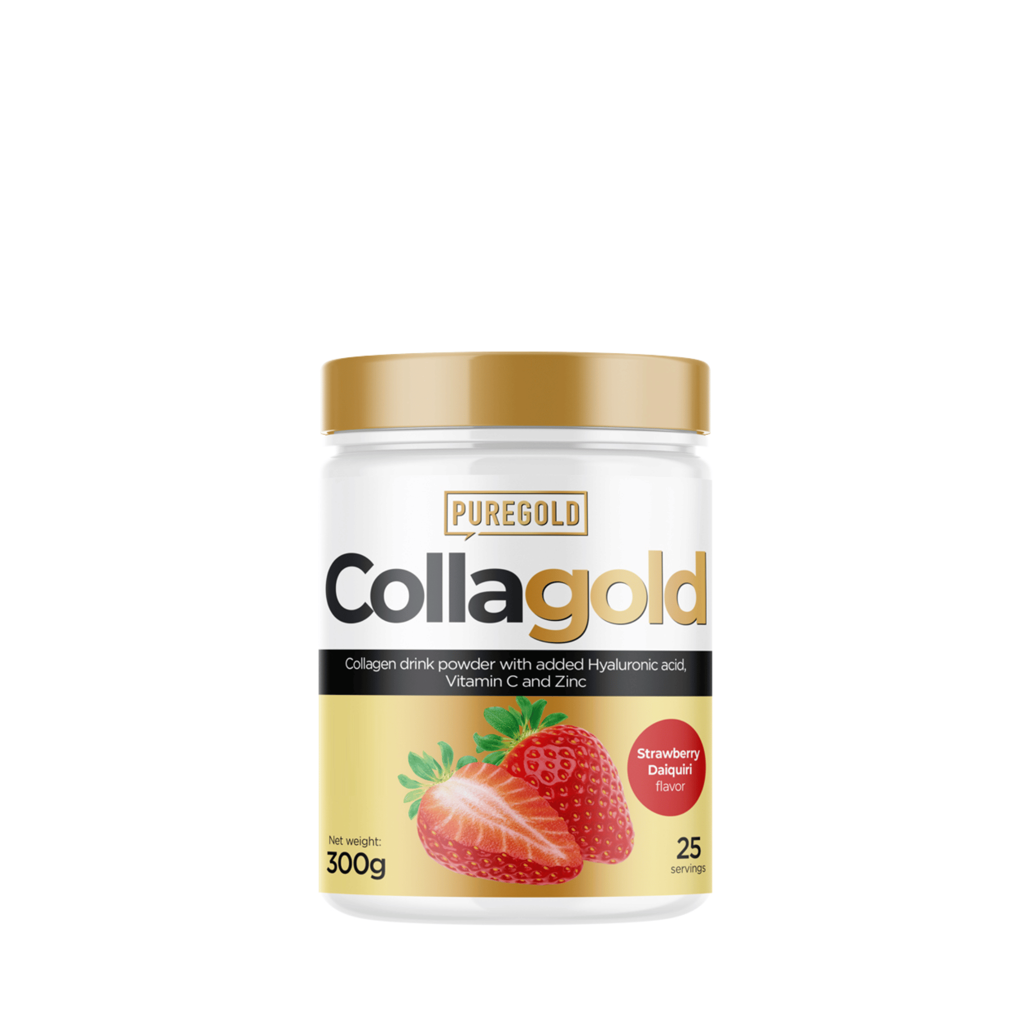 CollaGold + kyselina hyalurónová + vitamín C + zinok