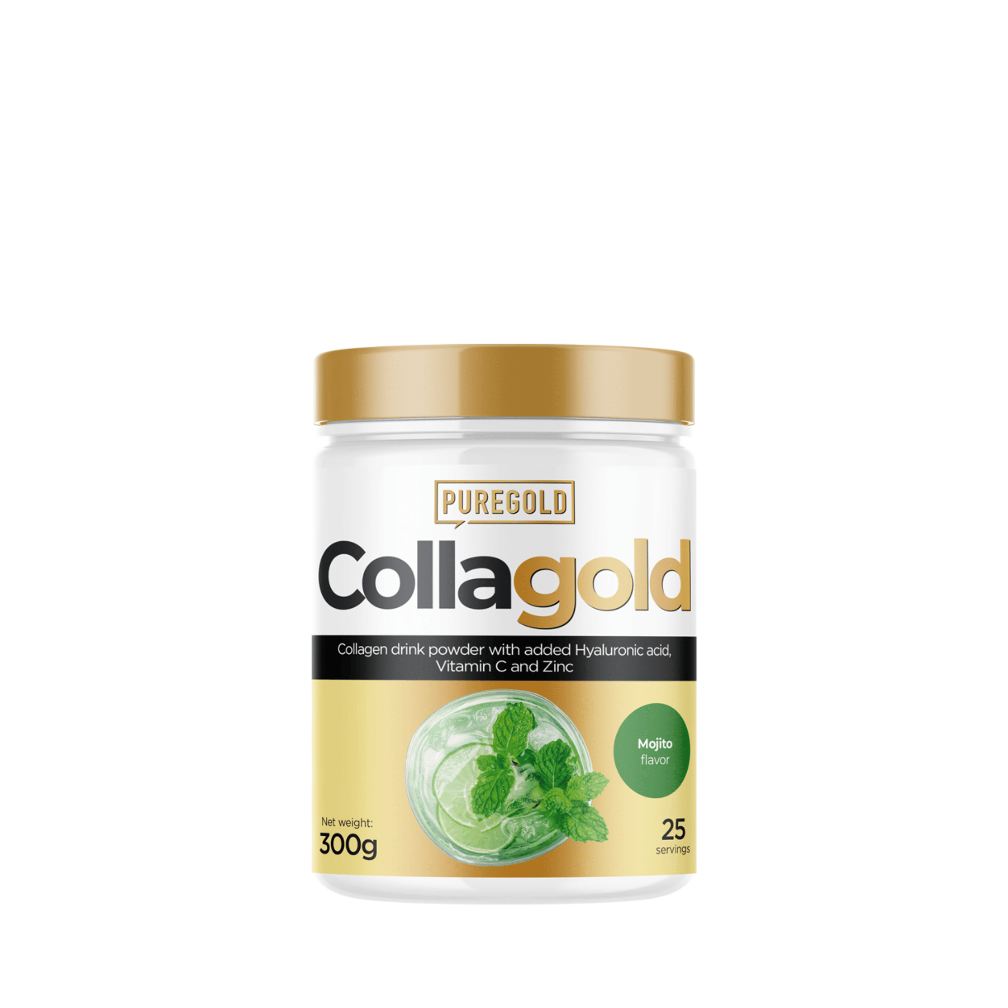 CollaGold + kyselina hyalurónová + vitamín C + zinok
