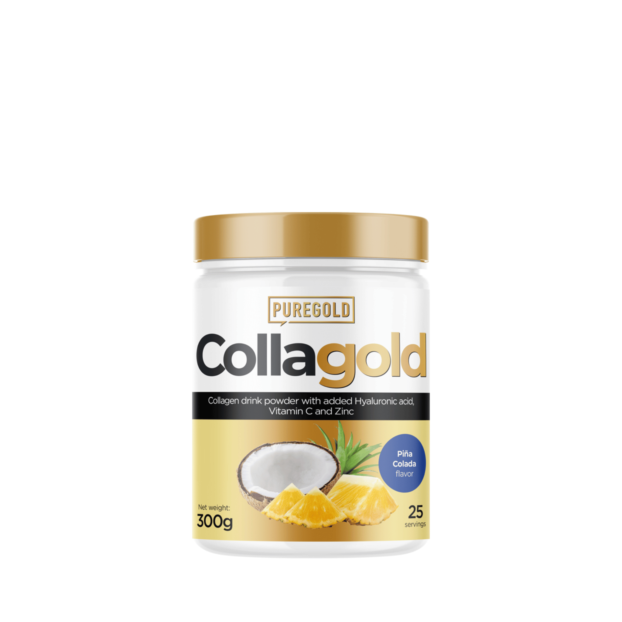 CollaGold + kyselina hyalurónová + vitamín C + zinok