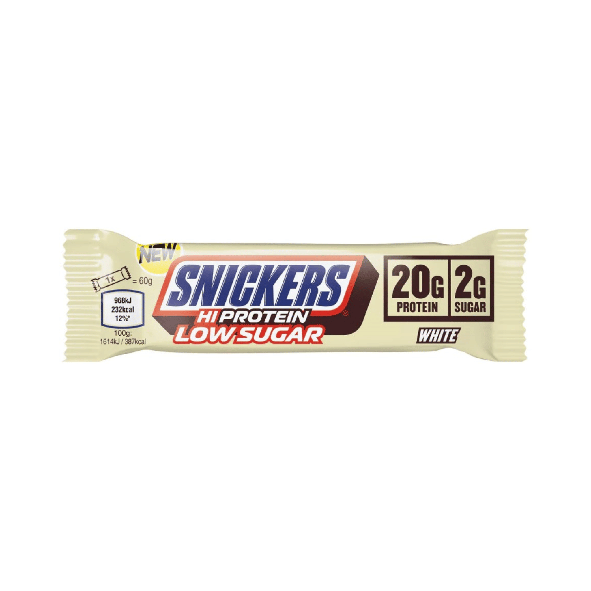 Snickers White nízkosacharidová proteínová tyčinka HI Protein